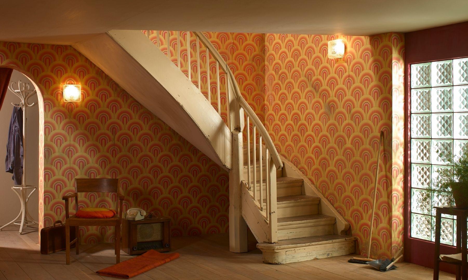 Treppe vor dem Tausch